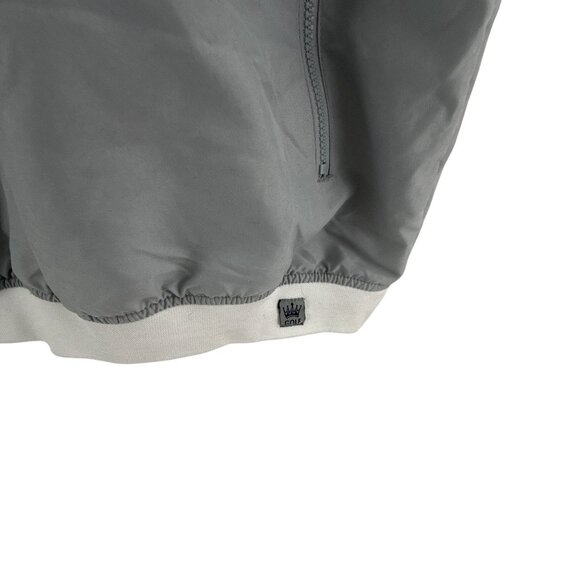 American Crown Golf Vest 2XL Gray Massachusetts Windbreaker Sleeveless - Picture 8 of 11